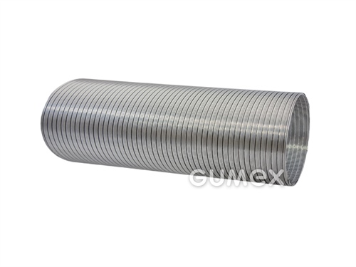 SEMI ALG 2, 80mm, Länge 5m, 0,02bar, 2-lagig Aluminium, -30°C/+250°C, silber, 